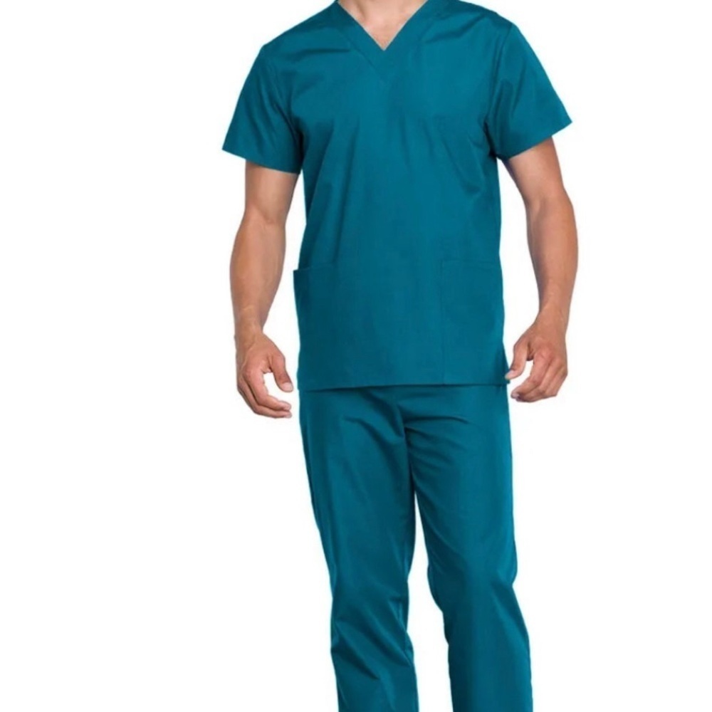 Cherokee Teal Scrub Set unisex XL